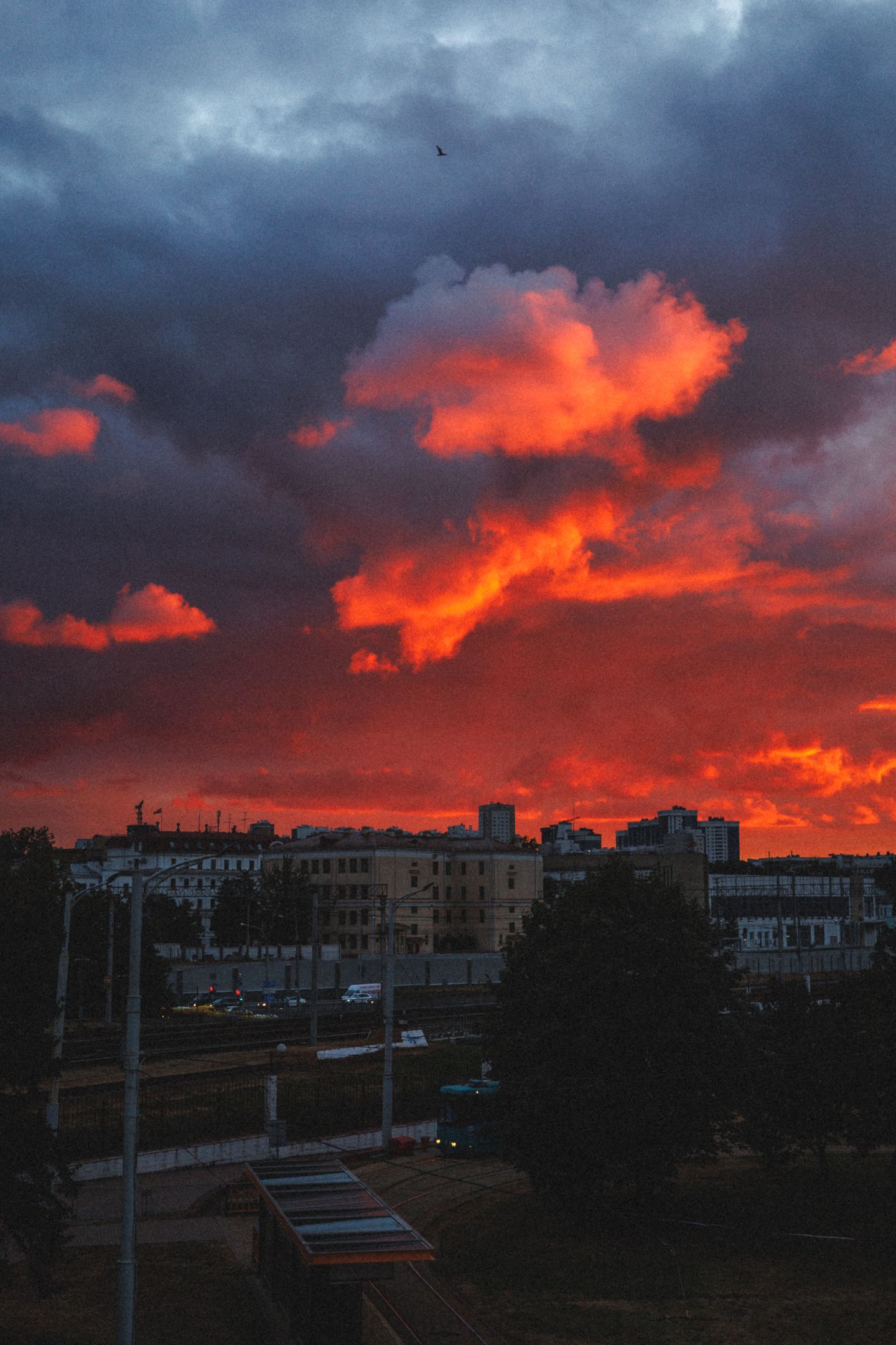 осенний вечер, Минск