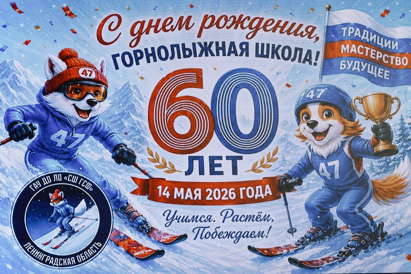 60 лет  СШ ГСФ ЛО