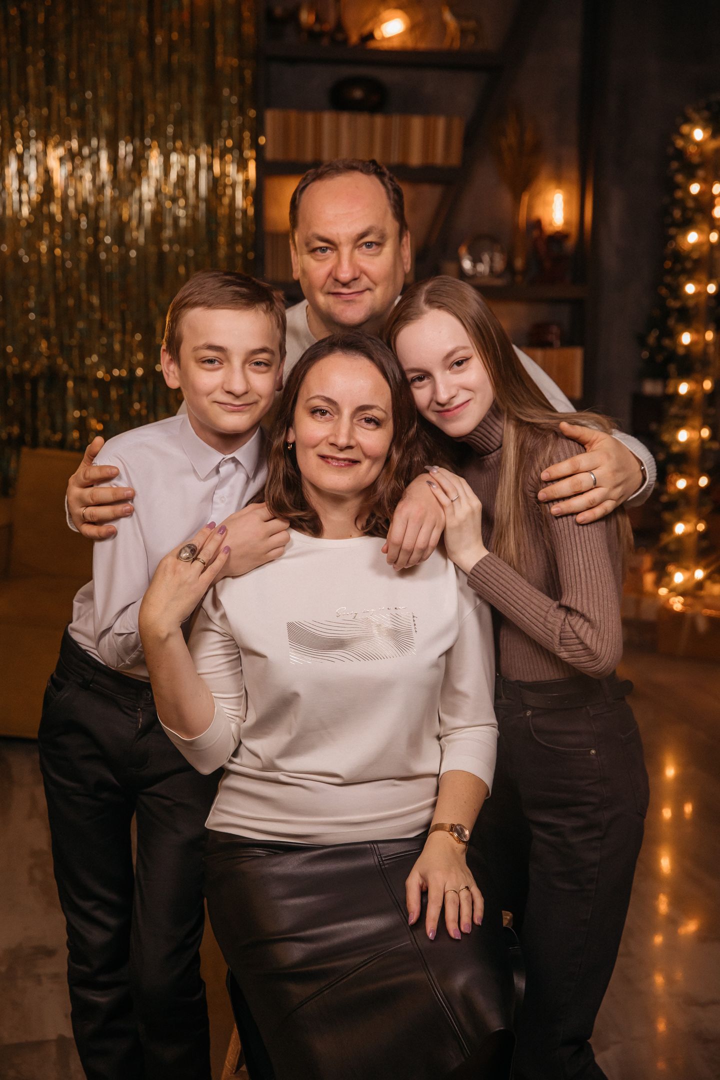 Ольга и семья
