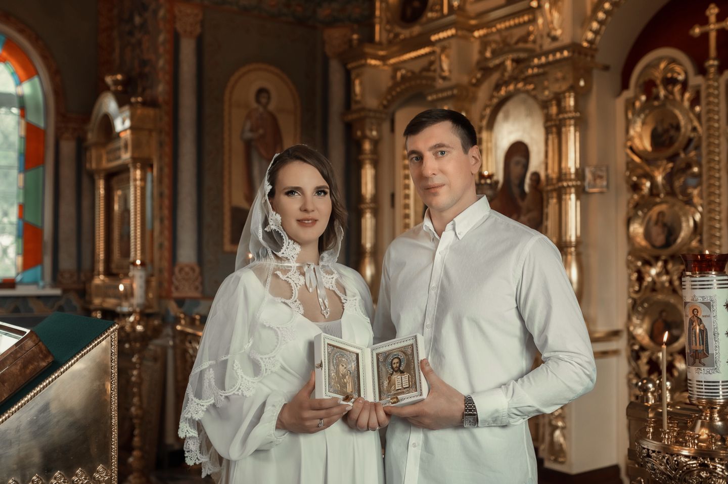 Донской монастырь. Венчание.