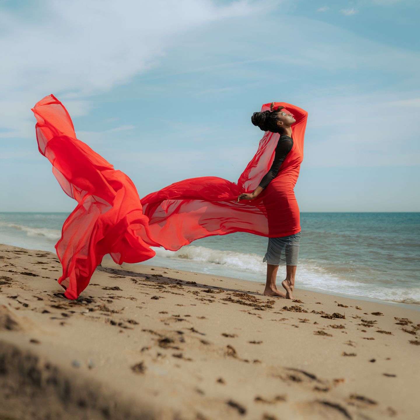 Amaria in Red