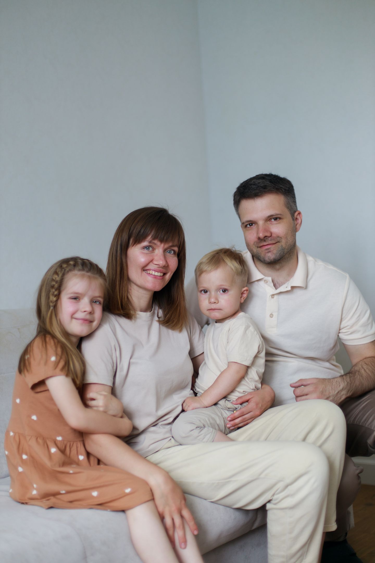 Дмитрий Ольга Полина и Миша