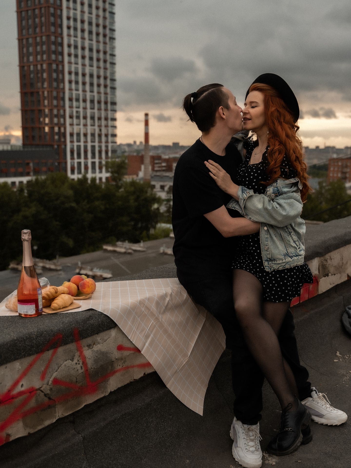 Love story на крыше