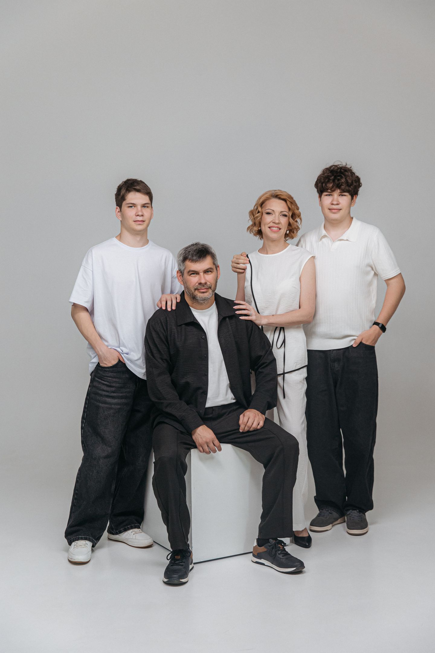 Анастасия, Илья, Арсений и Даниил
