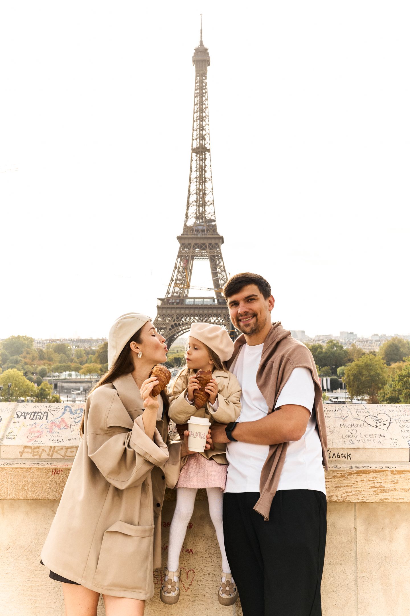Family in Paris
