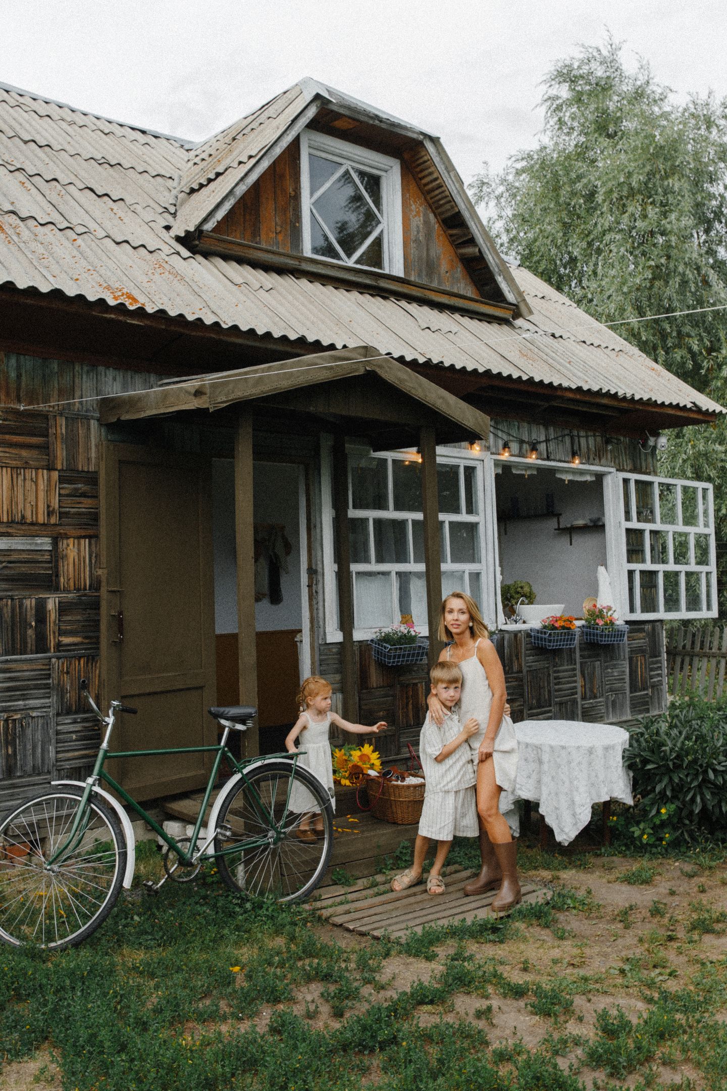 Фотосессия на даче