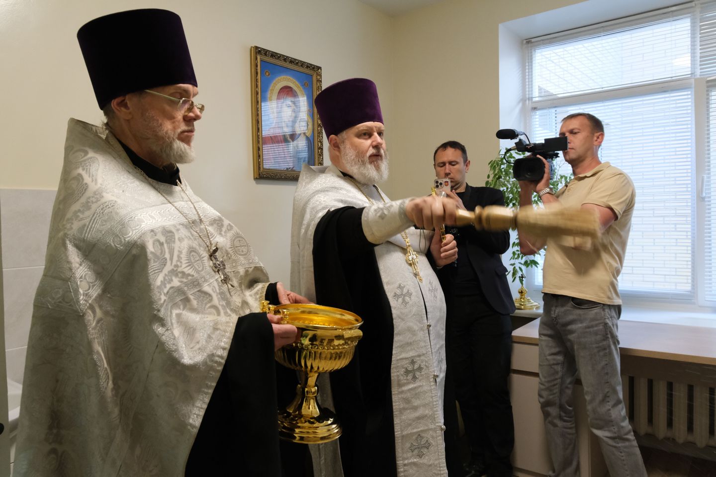 Освящение кабинета «За жизнь»
