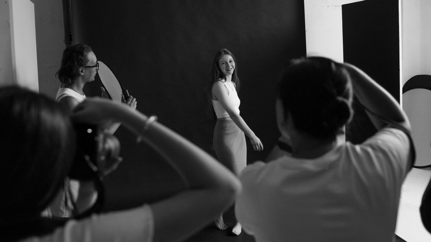 Backstage практика Естественный свет