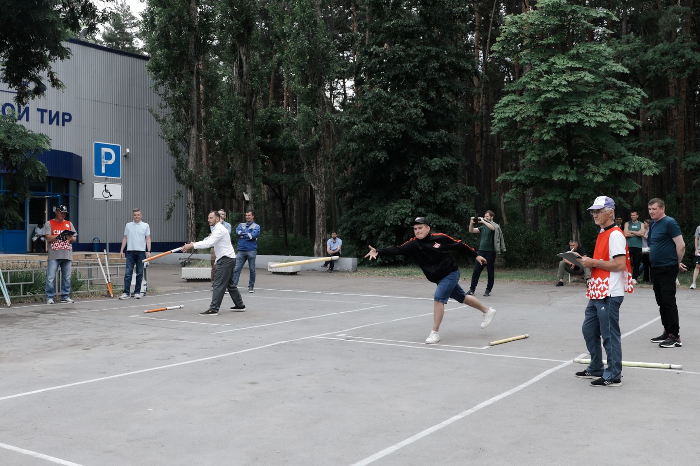 Реклама НЛМК. Кубок по городкам