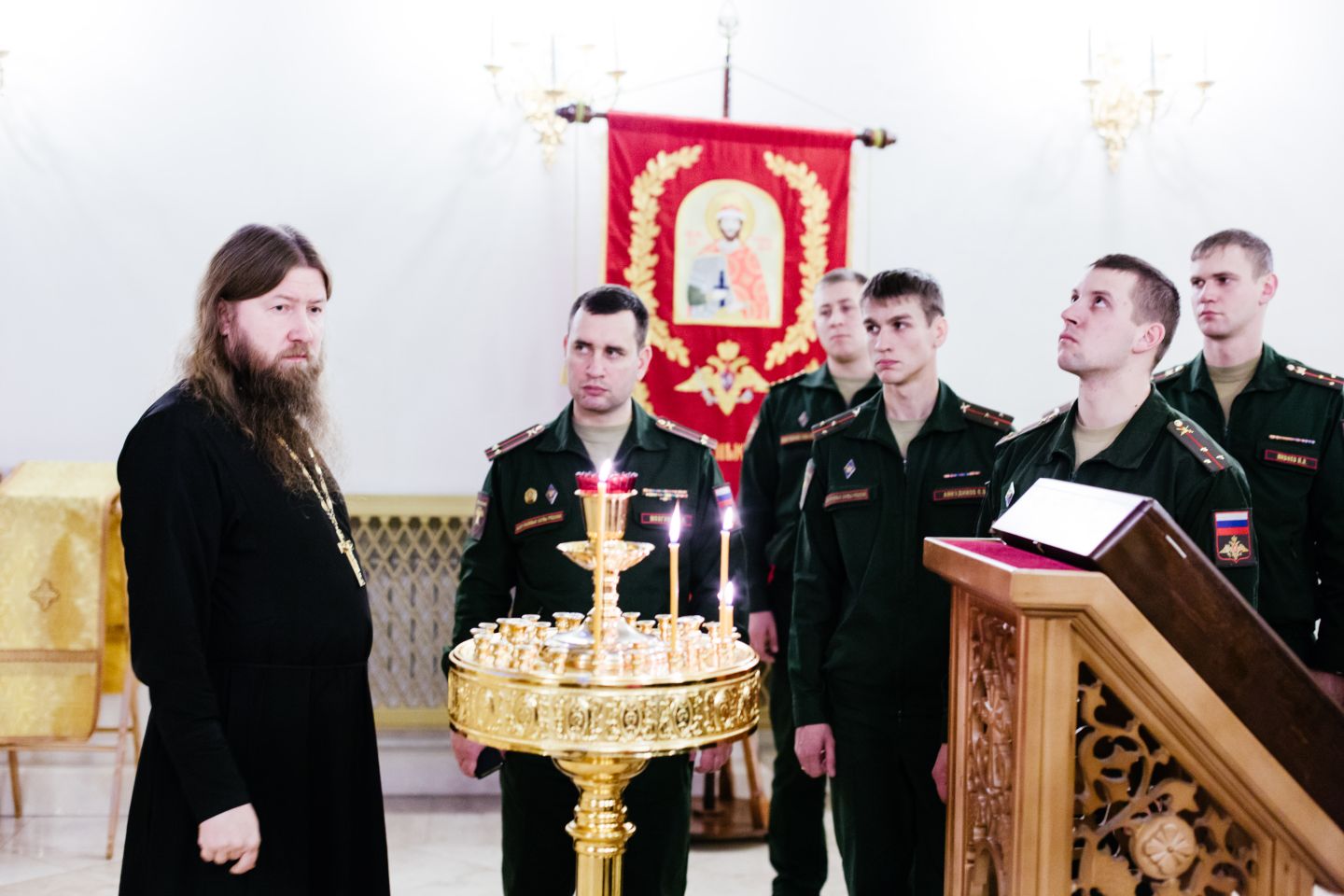 Преображенский полк Экскурсия по храму