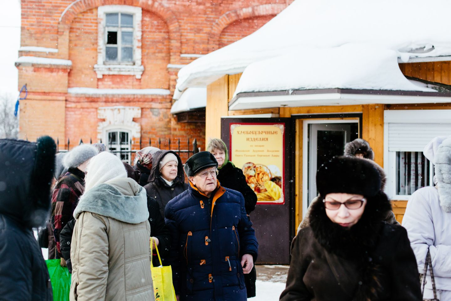 Панихида на могиле митр. Николая Ярушевича, Лавра