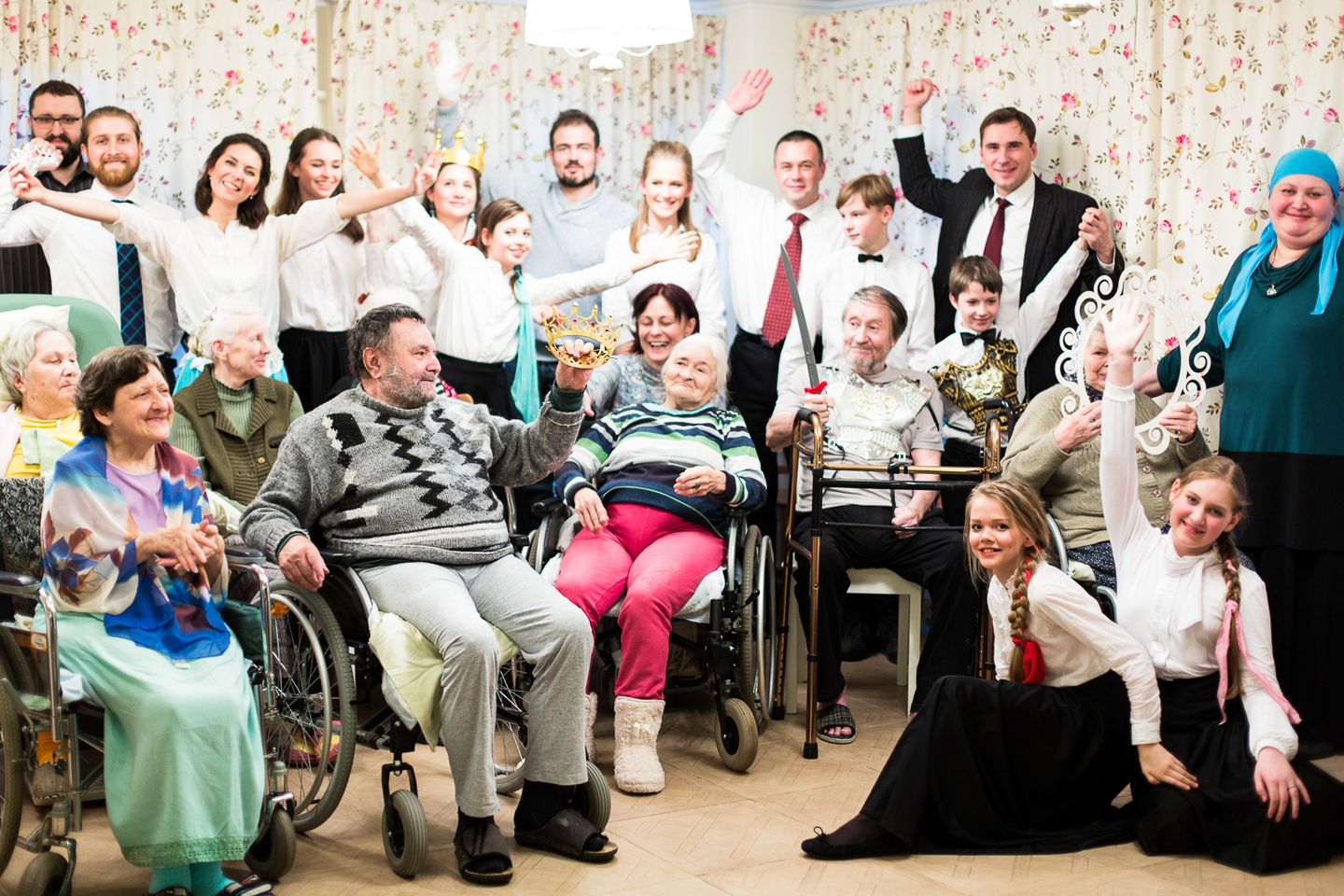 Спектакль в богадельне