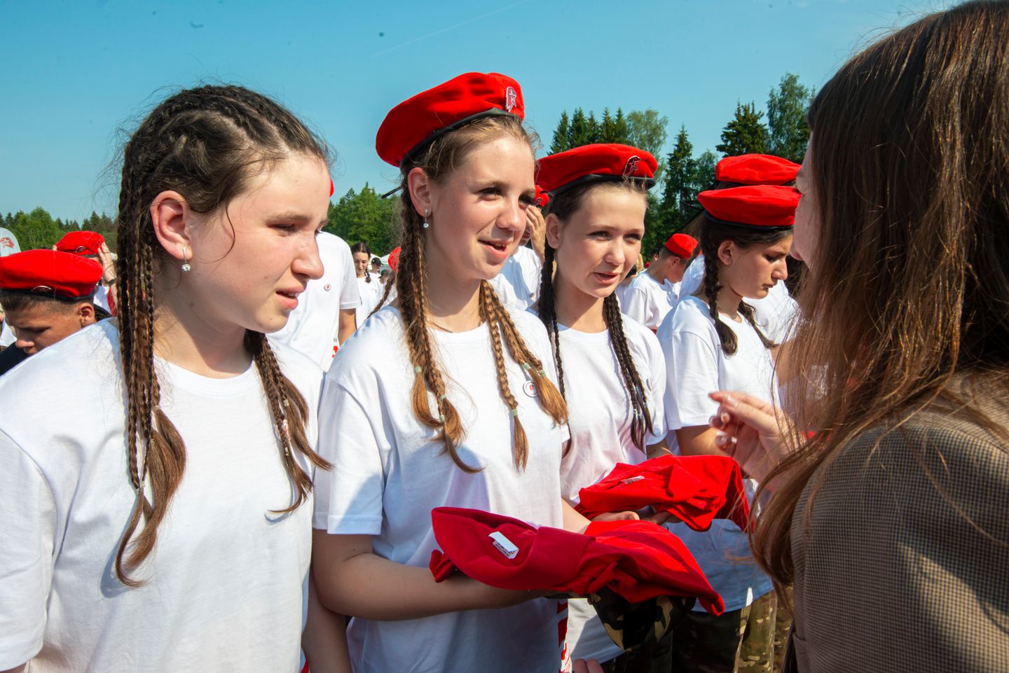 ПОСВЯЩЕНИЕ В ЮНАРМЕЙЦЫ